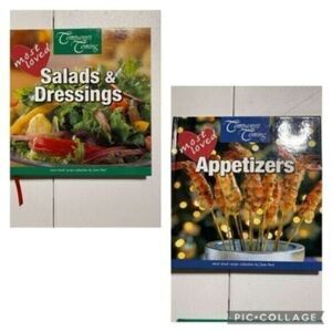 EUC Set of 2 Hardback Books Company’s Coming “Salads & Dressings” & “Appetizers”